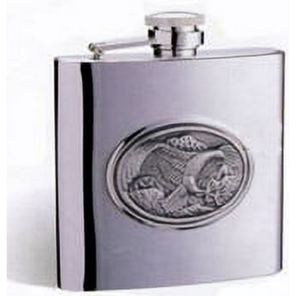 1006YB-B5 Bird flask, 6 Oz