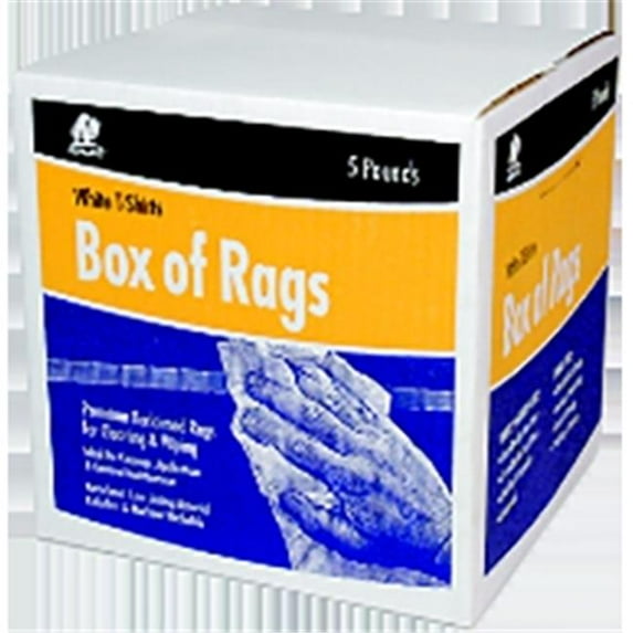 10084 Recycled Colored Cloth Rags - Box