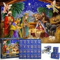 1008pcs Advent Calendar 2024 Christmas Puzzle, Christmas Countdown