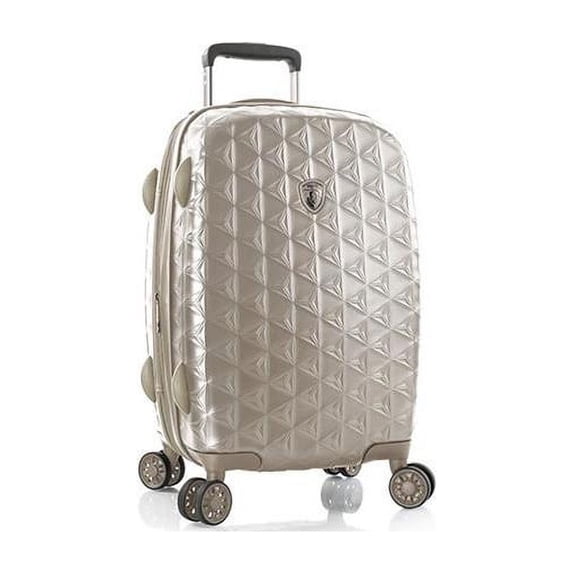 10095-0040-21 21 in. Motif Homme Spinner Luggage, Champagne