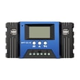 thumbnail image 1 of 100A/60A/50A/40A/30A 12V/24V Auto Solar Charge Controller MPPT Controllers LCD Dual USB Output Solar Panel PV Regulator ,Excellent Performance and Stability, 1 of 5