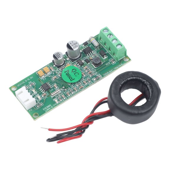 100A AC Power Energy Meter with Shell, 80-260V Voltage Monitor, 23kW Load, for TTL Modbus-RTU for Industrial Test