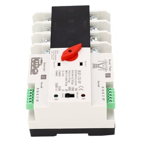 100A Dual Power Automatic Transfer Switch 4P 110V Generator Changeover Controller for Industrial Power Distribution