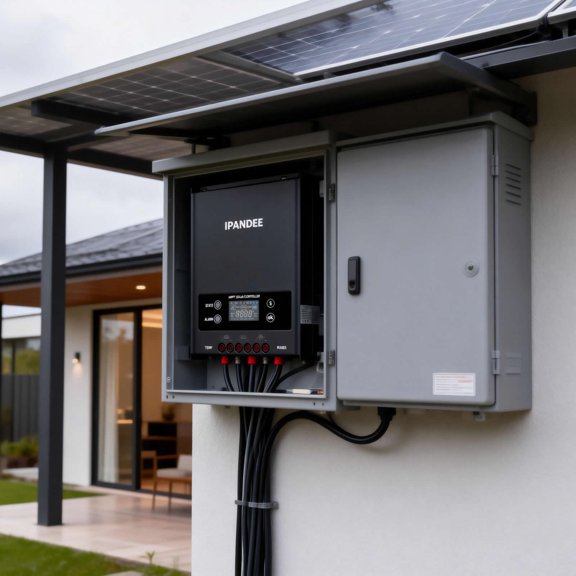 100A MPPT Solar Charge Controller 12V 24V 36V 48V Auto,250V Max PV Input,APP Monitoring,HD LCD Display,Intelligent Solar Panel Regulator for Lithium/Lead-Acid Batteries,Off Grid RV Boat Home
