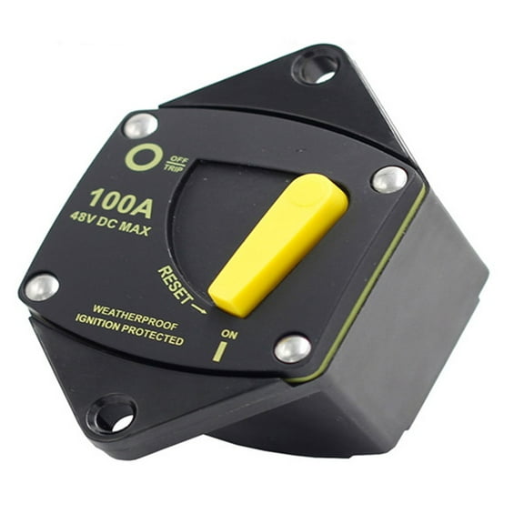 100A Manual Reset Circuit Breaker Switch For Circuit For Protection Applications
