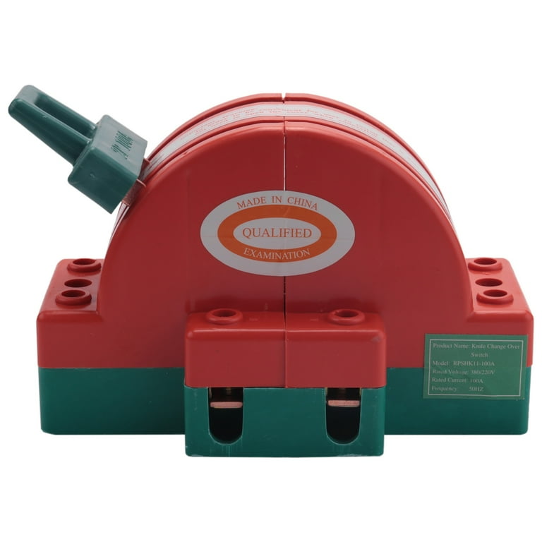 100A Two Pole Disconnect Double Throw Switch for Circuit Breaker 
