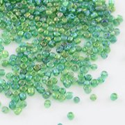 100Bag Repacking Service Available Round Glass Seed Beads Transparent Colours Rainbow Round Dark Green 12/0 2mm 12g/bag