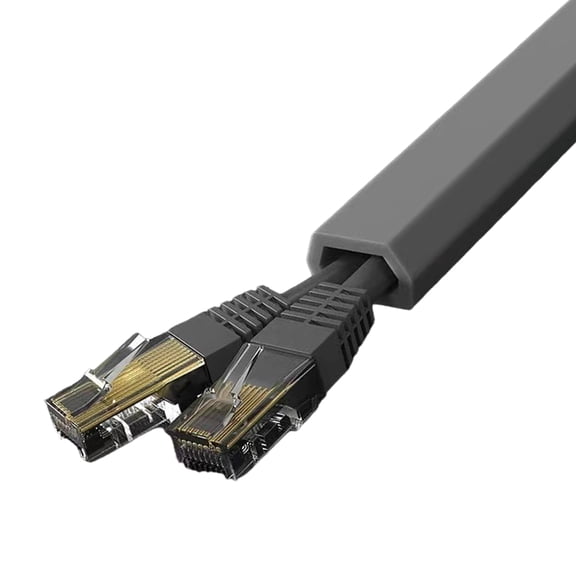 100CM Cable Management Channel Wall Cord Guard Power Wire Line Hider Slot Hide Wire with Adhesive Backing