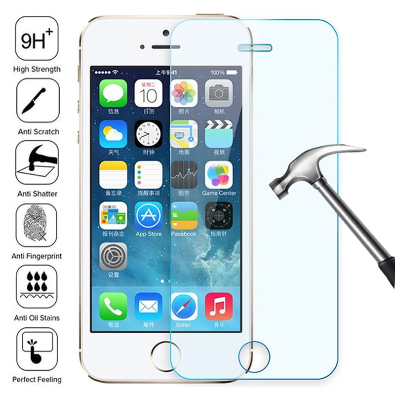100D Transparent Tempered Glass For iPhone 7 8 6 6S Plus Glass Screen