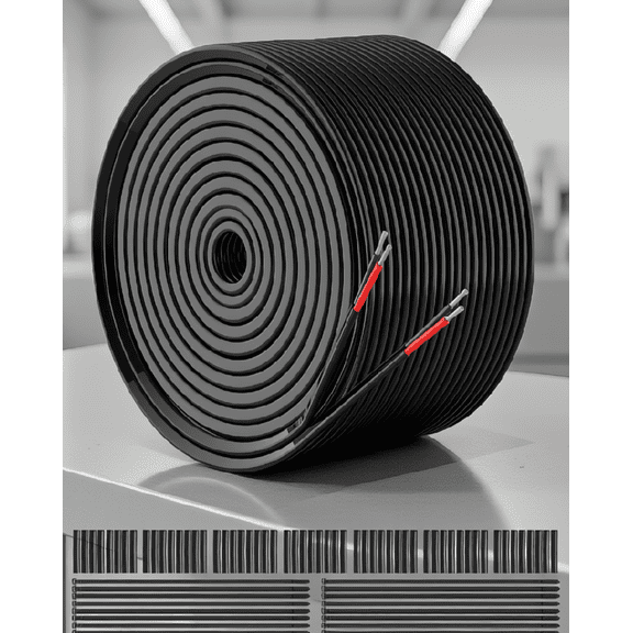 100FT 16 AWG 2-Conductor Electrical Wire, Stranded Tinned Copper Flexible PVC Cable for Automotive Lamp Marine Wiring