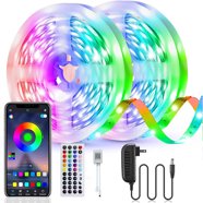 Barres LED RGB 360° YAMYONE 42cm - 16 Millions De Couleurs - Sync Musique/tv - App/télécommande
