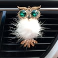 thumbnail image 1 of 100Fens 1 PC Diamond Owl Car Freshener Clip Scent Aroma Car Accessories Decor, 1 of 4