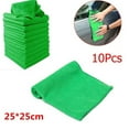 100Fens 10Pcs New Cloths Cleaning Duster Microfiber Car Wash Towel