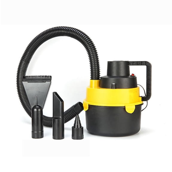 100Fens 12V Wet Dry Vac Vacuum Cleaner Inflator Portable Turbo Hand For Car