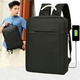 thumbnail image 1 of 100Fens 16 Inch Laptop Backpack Slim Durable Business Computer Travel Backpack with USB Charging Port, Lightweight Casual Daypack for College Work Office Men Women, 1 of 6