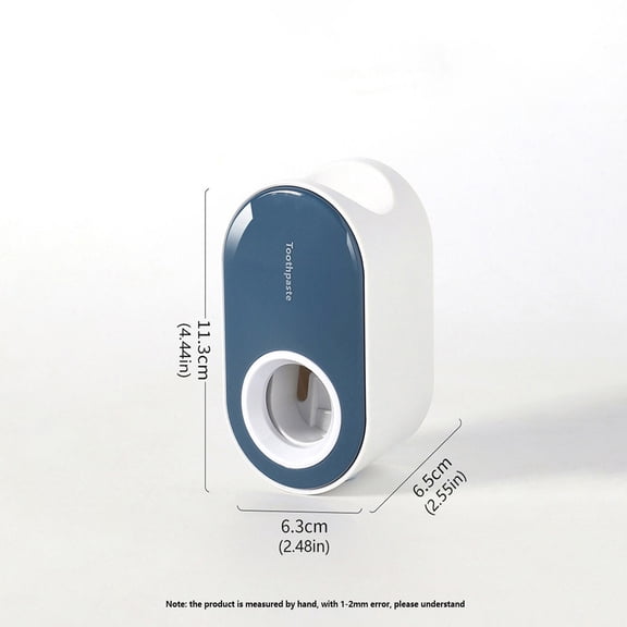 100Fens 1Pcs Household Adult Children Toothpaste Dispenser Rack Wall-Mounted Automatic