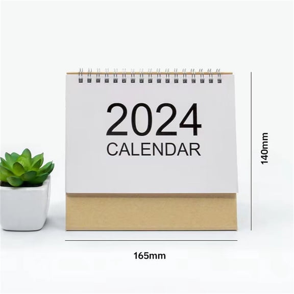 100Fens 2024 Monthly Desk Calendar Countdown Suitable For School Office And Family