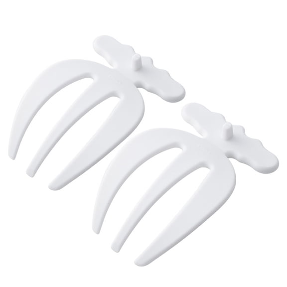 100Fens 2Pc Fruit Salad Claw Inventive Vegetable Salad Three Finger Agitator Kitchen Household Salad Mixing Equipment