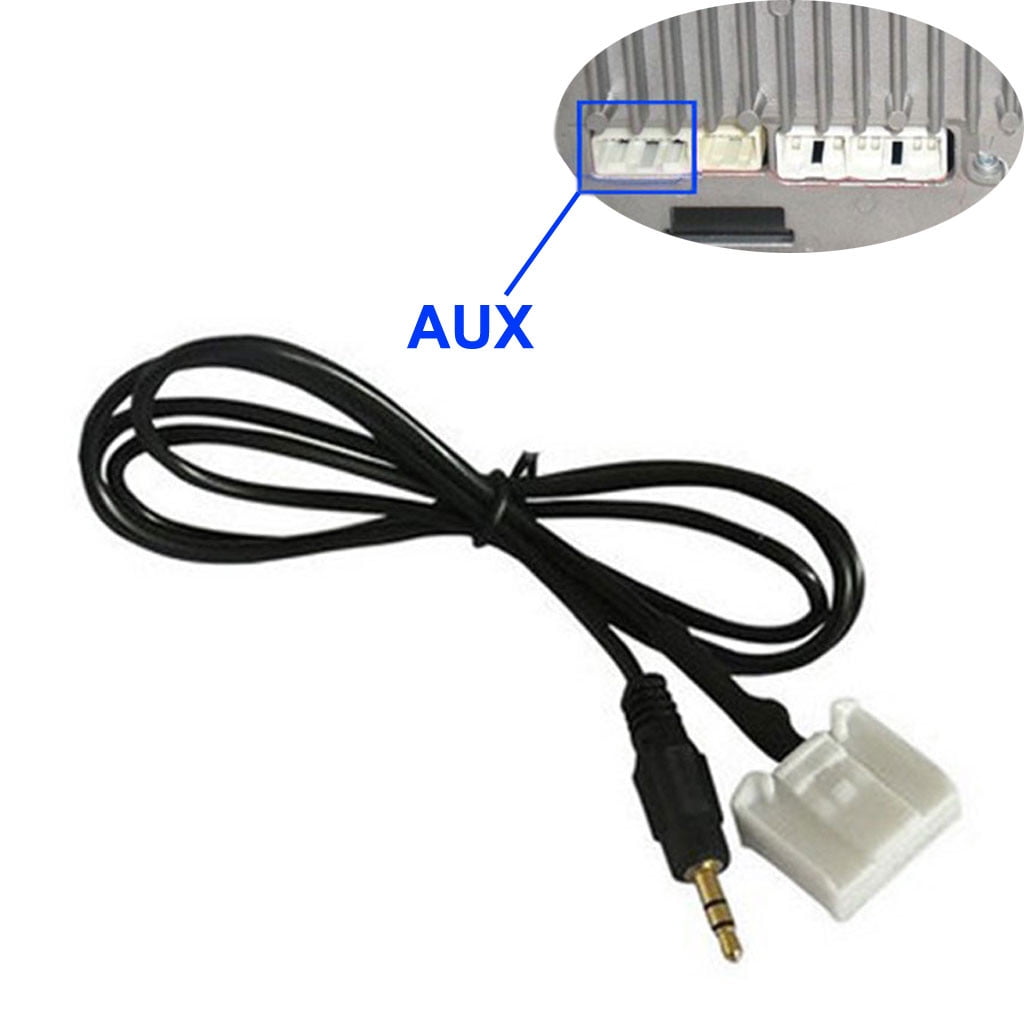 100Fens 3.5mm AUX Audio Input Cable For Camry /Corolla Connector Car ...