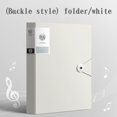 thumbnail image 1 of 100Fens 30 Page A4 Data Book,Music Score Folder,Certificate Collection Book,Test Paper Storage Book,Transparent Insert Folder, 1 of 3