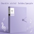thumbnail image 1 of 100Fens 30 Page A4 Data Book,Music Score Folder,Certificate Collection Book,Test Paper Storage Book,Transparent Insert Folder, 1 of 3