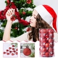 thumbnail image 1 of 100Fens 36PCS Christmas Ball Ornaments Christmas Tree Decoration Holiday Multiple Styles Ornaments For Christmas Trees Party Ball Decoration Set Off The Christmas Vibe, 1 of 9