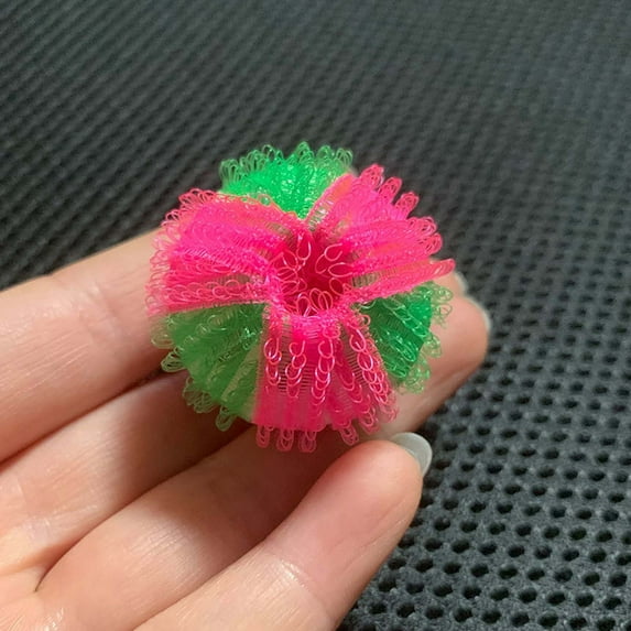 100Fens 6Pc Hair Lint Fluff Grabbing Laundry For Washing Machine Wash Ball Cleaning