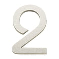 thumbnail image 1 of 100Fens 7CM Self Adhesive Mailbox Numbers, Acrylic Door Address Sign Stickers, Raised 3D Effect, for Residence, Apartment, Office Room, Mailbox (Number 0-9, Silver Tone), 1 of 2