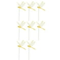 thumbnail image 1 of 100Fens 8Pcs Dragonflies Garden Pole Decorative Garden Flowers Potted Ornaments Artificial Dragonflystakes Indoor Outdoor Yard Garden Flower Pot Decoration, 1 of 5