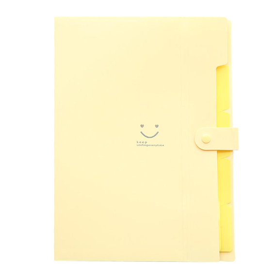 100Fens A4 File Document Bag Pouch Bill Folder Organizer Fastener Office Supplies