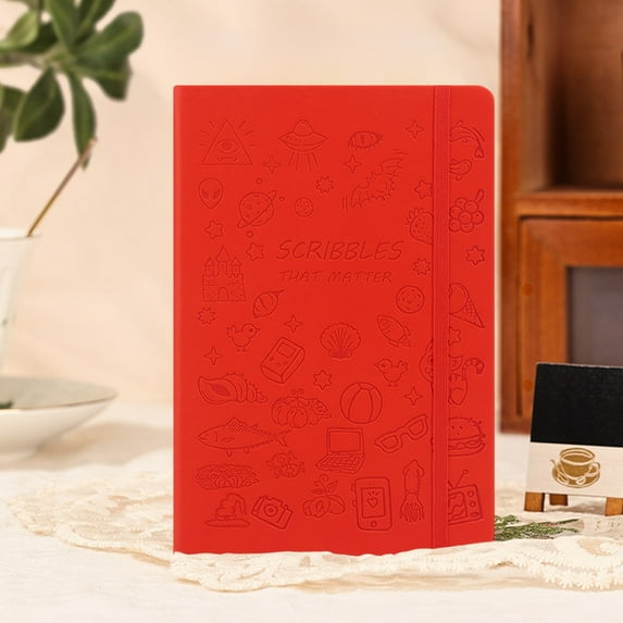 100Fens A6 Softcover Notebook Cute Cartoons Stamped Book Exquisite Diary Tape Business Notepad