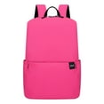 thumbnail image 1 of 100Fens Adult Solid Color Small Backpack Men And Women Style Schoolbag Lightweight Schoolbag, 1 of 2