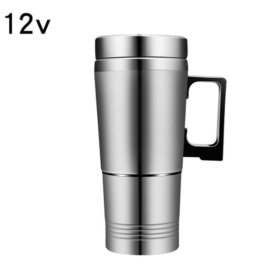 100Fens Auto Car Heated Warm Stainless Steel Travel Mug Flask Kettle 12V/24V Car Travel Accessories