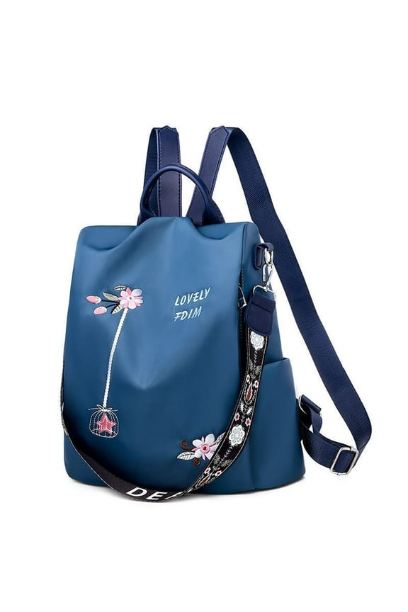 100Fens Backpack Purse For Women Theft Bookbag Purse Lightweight Shoulder Bag Satchel Handbag For Travel,Daily And Shopping