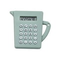 thumbnail image 1 of 100Fens Basic Office Desktop Calculator - 8 Digit Purple LCD Display, Sensitive Buttons, School & Office Supplies, 1 of 2