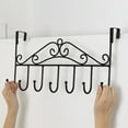 thumbnail image 1 of 100Fens Behind The Door Hooks Wholesale No-punch Multifunctional Hanging Clothes Entry Door Hanging Rack Wall Door Back Hanging Clothes Hooks, 1 of 6
