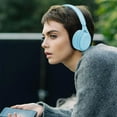 thumbnail image 1 of 100Fens Best Wireless Bluetooth On-Ear Headphones with Microphone for Calls and Voice Control, Up to 50 Hours Battery Life with Quick Charge Function, Includes USB-C Charging Cable, 1 of 2