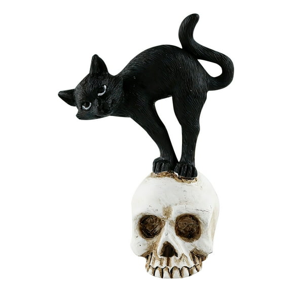100Fens Black Cats Festival Decorations Halloween Ornaments Home Tabletop Decorations Fall Decor