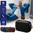 thumbnail image 1 of 100Fens Bluetooth Speaker Subwoofer Stereo Portable USB Mini Speaker with FM Radio Louder Volume Crystal Clear Stereo Sound Rich Bass, 1 of 6