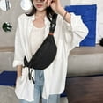 thumbnail image 1 of 100Fens Canvas Sling Multi-Layer Backpack Bag Travel Hiking Backpack Chest Bag With Front Pocket Lightweight Casual Shoulder Packaging Items, 1 of 8