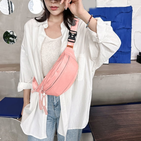 100Fens Canvas Sling Multi-Layer Backpack Bag Travel Hiking Backpack Chest Bag With Front Pocket Lightweight Casual Shoulder Packaging Items