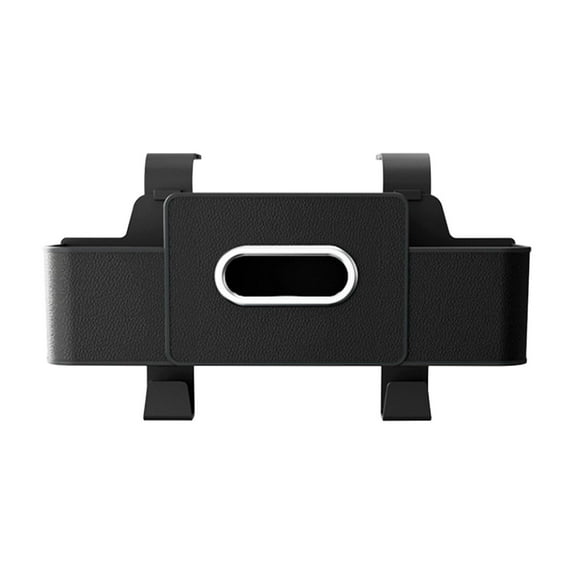 100Fens Car Seat Back Storage Box Multi-function Storage Bag Car Tissue Box Rear Seat Storage Cup Hook Car Organization Accessories