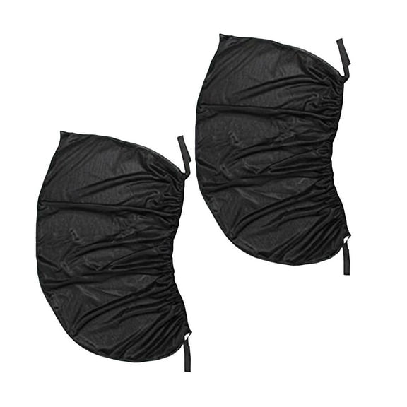 100Fens Car Side Window Sunshade Black Gauze Mesh Sunscreen Car Window Sunshade