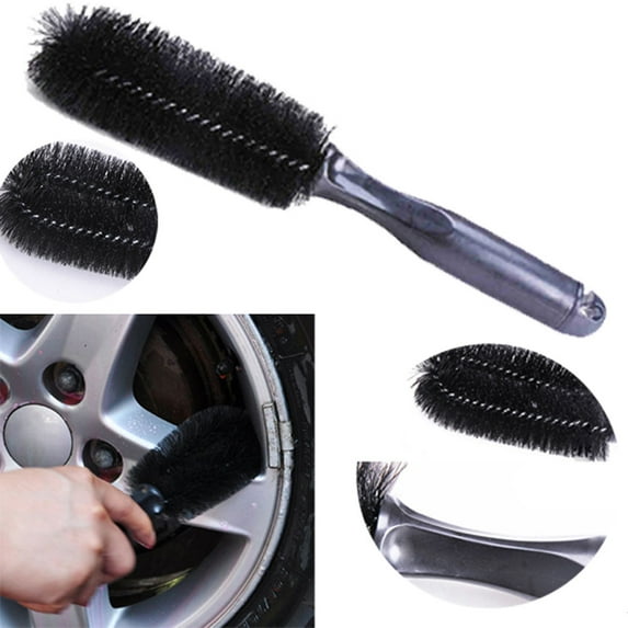 100Fens Car Vehicle Motorcycle Wheel Tire Rim Scrub Brush Washing Cleaning Tool Cleaner