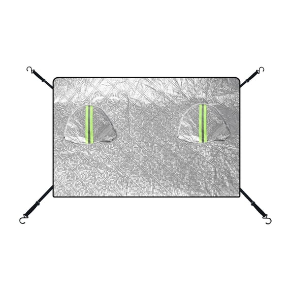 100Fens Car Windshield Cover Antifreeze Car Front Windshield Anti-icing Film Windshield Cover