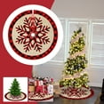 thumbnail image 1 of 100Fens Christmas Ornaments Christmas Tree Skirt Printed Tree Skirt Home Christmas Tree Decoration, 1 of 9