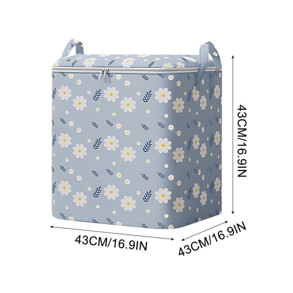 100Fens Clothes Storage Bag Wardrobe Sorting Storage Box Portable Storage Bag Winter Cup Storage Box