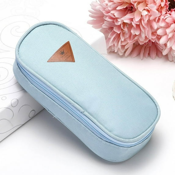 100Fens Colorful Large Storage Pencil Case Pen Bag with Zipper Big Capacity Pouch Organizer for Office Travel Holder Box