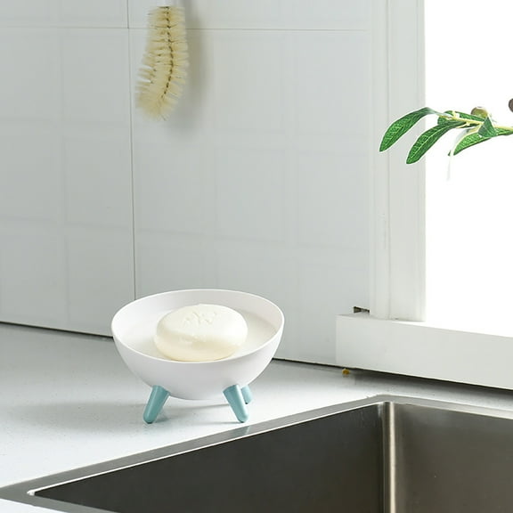 100Fens Cute Hemispherical Sponge Soap Bathroom Soap Dish Soap Soap Dish