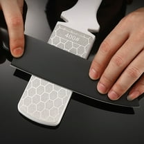 100Fens DMD Knife Sharpener Diamond Multi-function Sharpener Fast Sharpening Kitchen Knife Sharpener Double-sided Sharpener